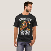 Coolest Dabbing Pumpkin in The Patch Halloween T-shirt (Voorkant volledig)
