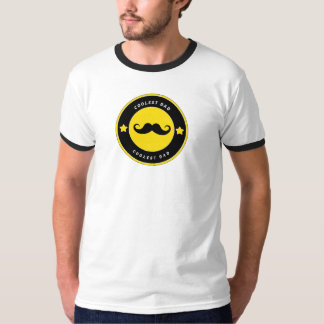 Coolest Dad Mustache Design | Vaderdag cadeau T-shirt
