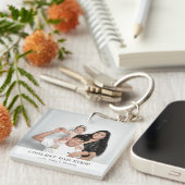 Coolest Dad Ooit Foto Vaderdag Gift Acryl Sleutelhanger (Voorkant Rechts)