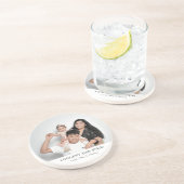 Coolest Dad Ooit Foto Vaderdag Gift Acryl Zandsteen Onderzetter (Zijkant)