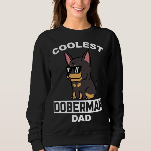 Coolest Doberman Dad Trui (Voorkant)