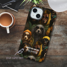 "Coolest Dog Mom/Dad Telefoonhoesje - Aangepaste n