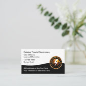 Coolest Electrician Service Visitekaartjes (Staand voorkant)