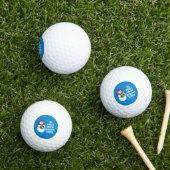 Coolest Geography Teacher Golfballen (Insitu Gras)