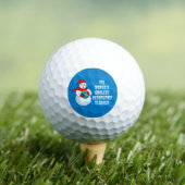 Coolest Geography Teacher Golfballen (Insitu Shirt)
