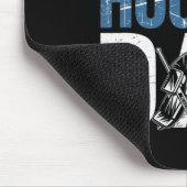 Coolest Hockey Dad Funny Sport Father Support Hock Muismat (Hoek)