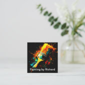 Coolest House Painting Visitekaartjes Uniek (Staand voorkant)