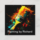 Coolest House Painting Visitekaartjes Uniek (Voorkant)