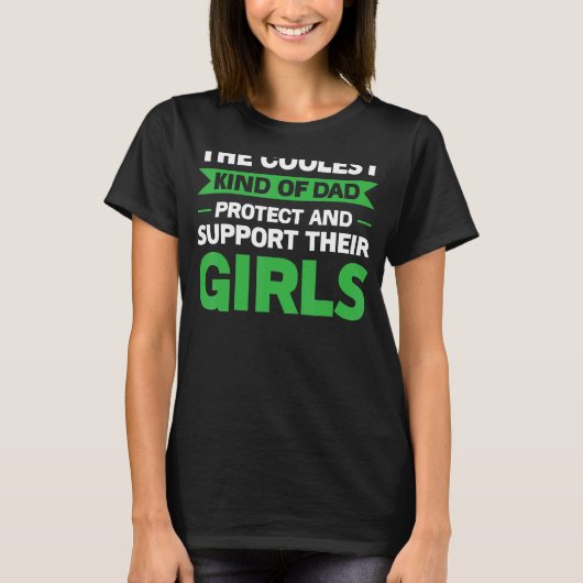 Coolest In Of Dad Daughter Dad T-shirt (Voorkant)