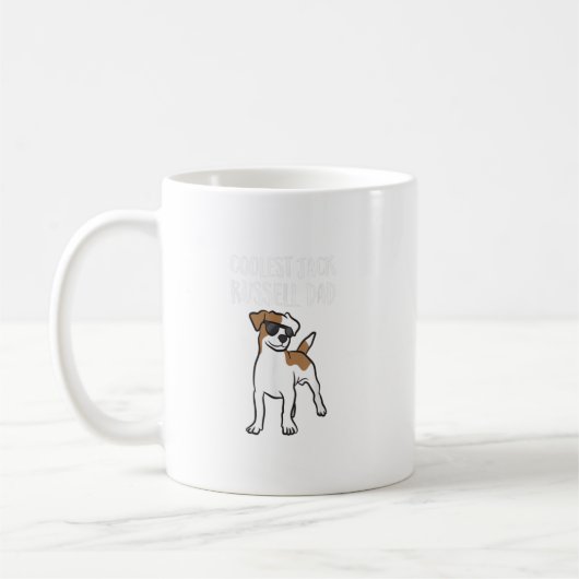 Coolest Jack Russel Dad Koffiemok (Links)