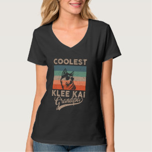 Coolest Klee Kai Opa Mannen Cadeaus Funny Dog Gran T-shirt