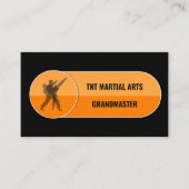 Coolest Martial Arts Grootmeester Visitekaartjes (Voorkant)