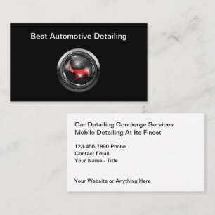 Coolest Mobile Car Detailing Visitekaartjes