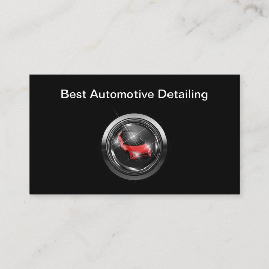 Coolest Mobile Car Detailing Visitekaartjes (Voorkant)