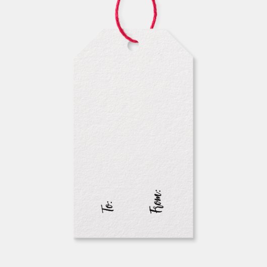 Coolest Mom Penguin Family Design Cadeaulabel (Achterkant)