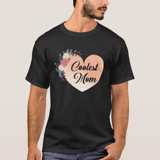 Coolest Mom T-shirt (Voorkant)