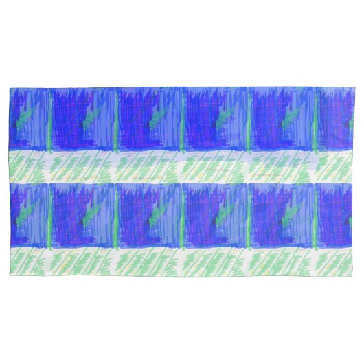 Coolest Nautical Abstract Kussensloop (Voorkant-Links)