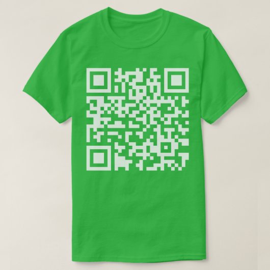Coolest Person QR Code Geweldige Gift T-shirt (Design voorkant)