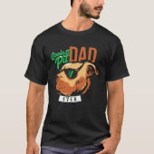 Coolest Pit Dad Ever Pitbull Wearing Sunglasses T-shirt (Voorkant)