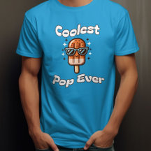 Coolest Pop Ever Funny Food Pun Dad Gift Popsicle