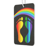 Coolest Pride Rainbow Feet Luchtverfrisser (Links)
