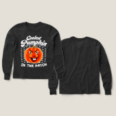 Coolest Pumpkin – Grappige Herfst & Halloween Tee (Voorkant /achterkant)