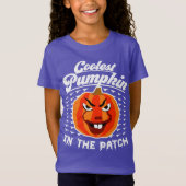 Coolest Pumpkin – Grappige Herfst & Halloween Tee T-shirt (Voorkant)