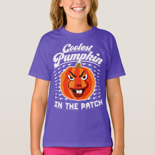 Coolest Pumpkin – Grappige Herfst & Halloween Tee  T-shirt (Voorkant)