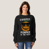 Coolest Pumpkin In The Patch Halloween Boys Girls  Trui (Voorkant volledig)