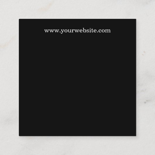 Coolest Rock Band Visitekaartjes (Achterkant)