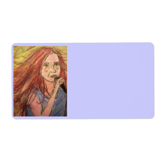 Coolest Rocker Girl Etiket (Voorkant)