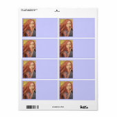 Coolest Rocker Girl Etiket (Full Sheet)