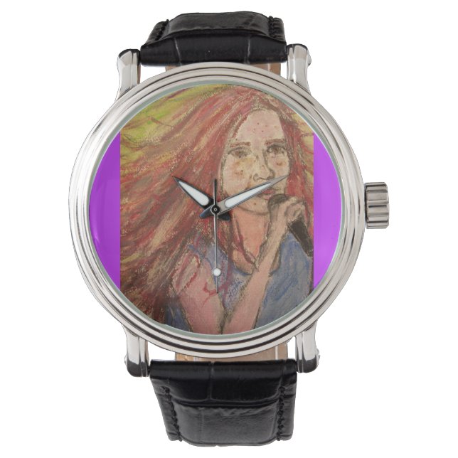 Coolest Rocker Girl Horloge (Voorkant)
