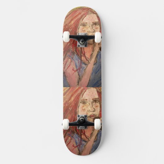 Coolest Rocker Girl Skateboard (Voorkant)