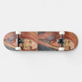 Coolest Rocker Girl Skateboard (Horizontaal)