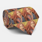 Coolest Rocker Girl Stropdas (Opgerold)