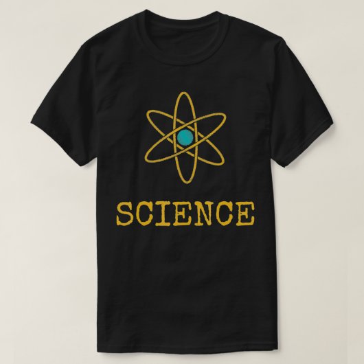 Coolest Science Atom T-shirt (Design voorkant)