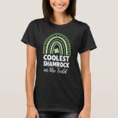Coolest Shamrock In The Field St Patricks Day  2 T-shirt (Voorkant)
