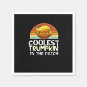 Coolest Trumpkin Patch Servet (Voorkant)