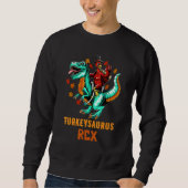 Coolest Turkey Trex Dinosaur Happy Thanksgiving Bo Trui (Voorkant)