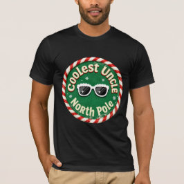 Coolest Uncle This Side of the North Pole | Retro  T-shirt