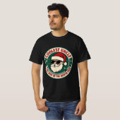 Coolest Uncle This Side of the North Pole | Retro  T-shirt (Voorkant volledig)