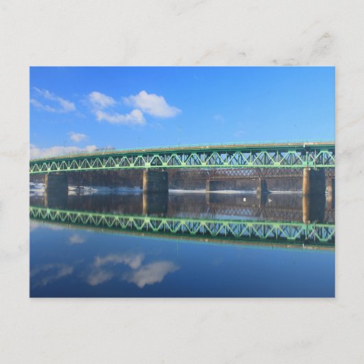 Coolidge Bridge Connecticut Briefkaart (Voorkant)