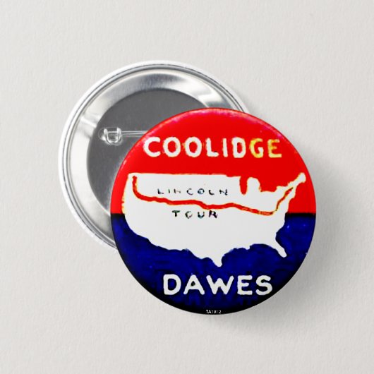 Coolidge-Dawes - Button (Voorkant /achterkant)