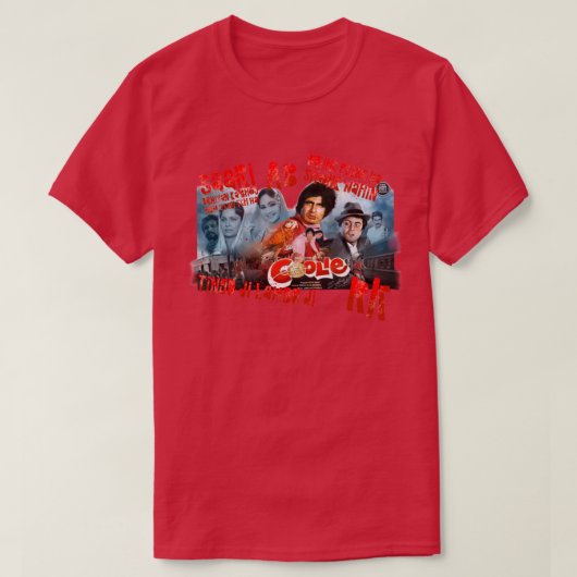 Coolie digitale tekening t-shirt (Design voorkant)