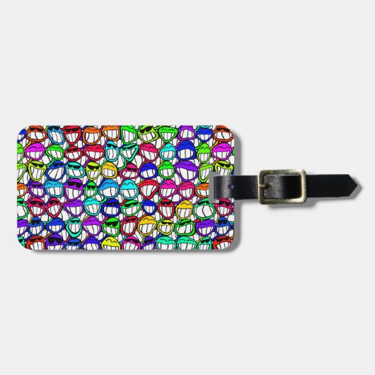 COOLIEPROEP BAGAGELABEL (Voorkant horizontaal)