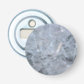 Cooling Ice Cube Textion Afbeelding Button Flesopener (Voorkant)