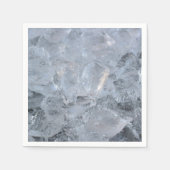 Cooling Ice Cube Textion Afbeelding Servet (Voorkant)