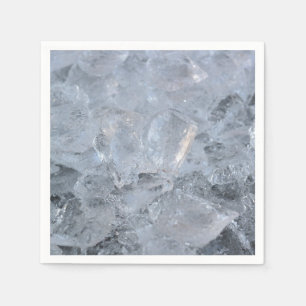 Cooling Ice Cube Textion Afbeelding Servet