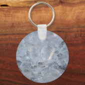 Cooling Ice Cube Textion Afbeelding Sleutelhanger (Voorkant)